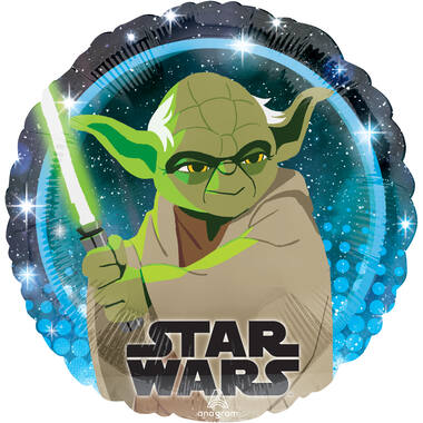 Foil Balloon - Yoda - Star Wars Galaxy - 45 cm
